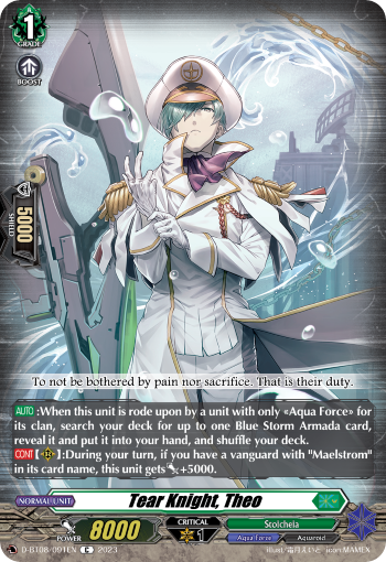 Tear Knight, Theo - D-BT08/091 - Common available at 401 Games Canada