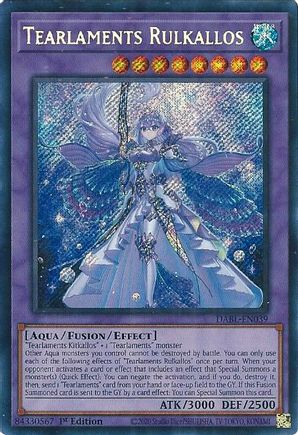 Tearlaments Rulkallos - DABL-EN039 - Secret Rare - 1st Edition available at 401 Games Canada