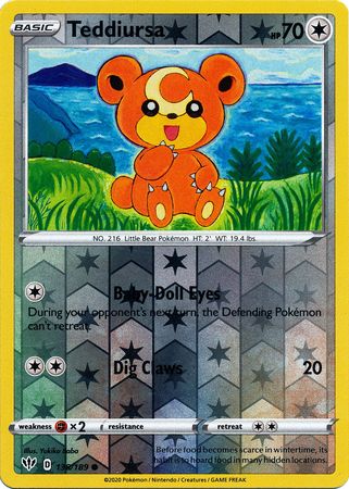 Teddiursa - 138/189 - Common - Reverse Holo available at 401 Games Canada