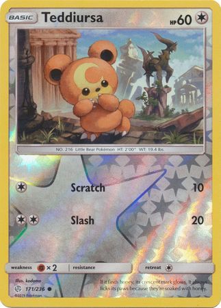Teddiursa - 171/236 - Common - Reverse Holo available at 401 Games Canada