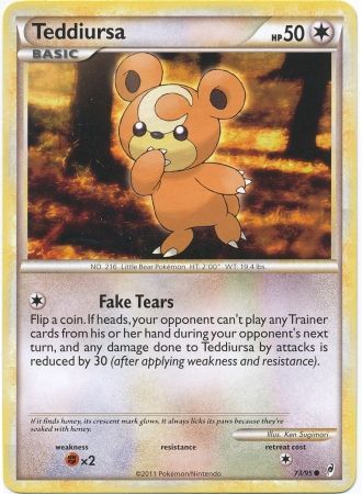 Teddiursa - 73/95 - Common available at 401 Games Canada