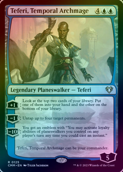 401 Games Canada - Teferi, Temporal Archmage (Foil) (CMM) 401 Games Canada - Teferi, Temporal Archmage (Foil) (CMM)
