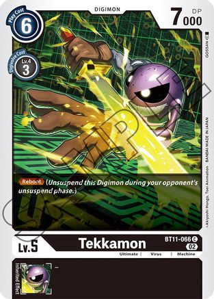 Tekkamon - BT11-066 - Common available at 401 Games Canada