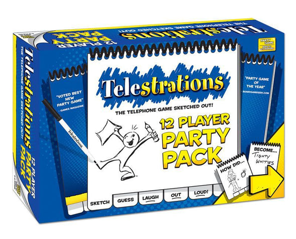 Telestrations - 12 Player Party Pack available at 401 Games Canada
