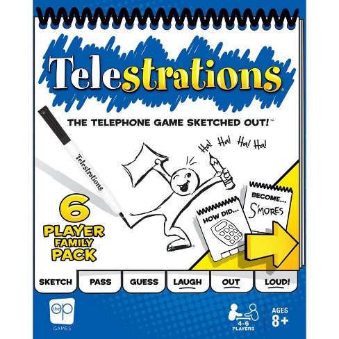 Telestrations - 6 Player Family Pack available at 401 Games Canada