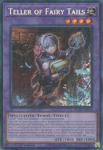 Teller of Fairy Tails - BLZD-EN034 - Secret Rare - 1st Edition