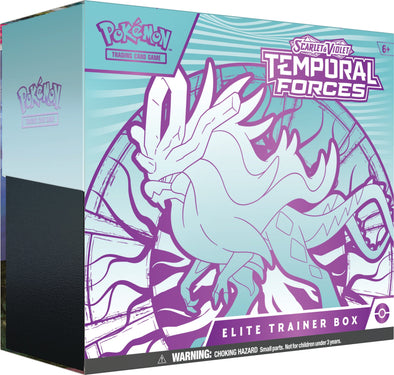 Pokemon - Scarlet and Violet - Temporal Forces - Elite Trainer Box - Walking Wake