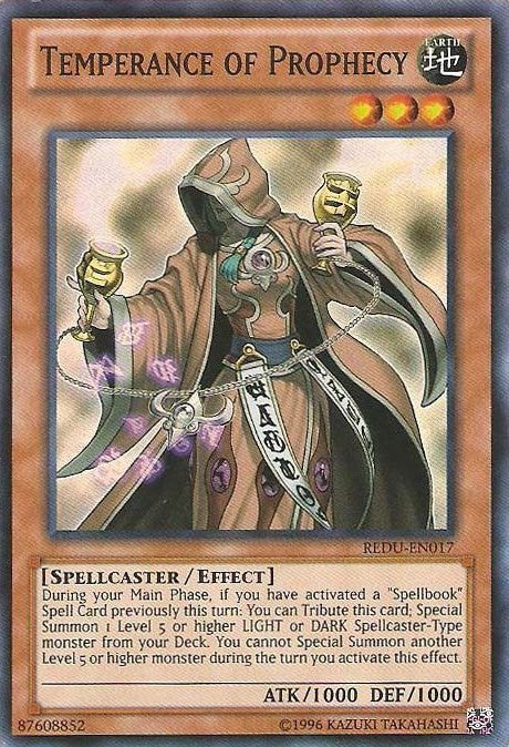 Temperance of Prophecy - REDU-EN017 - Super Rare - Unlimited available at 401 Games Canada