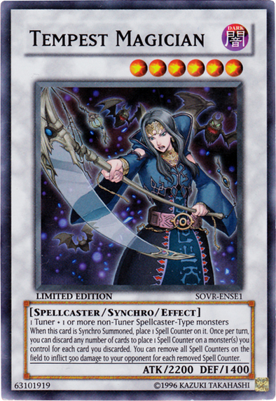 Tempest Magician - SOVR-ENSE1 - Super Rare - Limited Edition available at 401 Games Canada