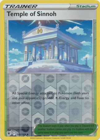 Temple of Sinnoh - 155/189 - Uncommon - Reverse Holo available at 401 Games Canada