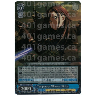 Temporary Alliance, Kirito (Parallel Foil) available at 401 Games Canada