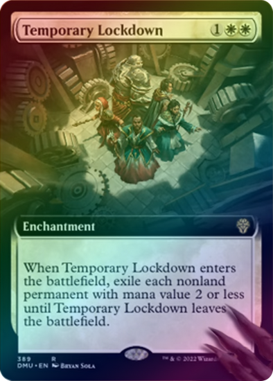 mtg lockdown cards Sanctuary | Ikoria: Lair of Behemoths Illustrated by Bryan Sola. MTG Magic the Gathering Sanctuary