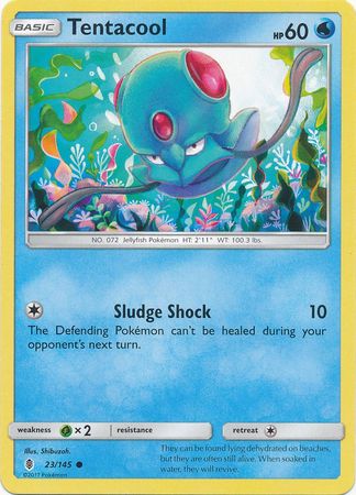 Tentacool - 23/145 - Common available at 401 Games Canada