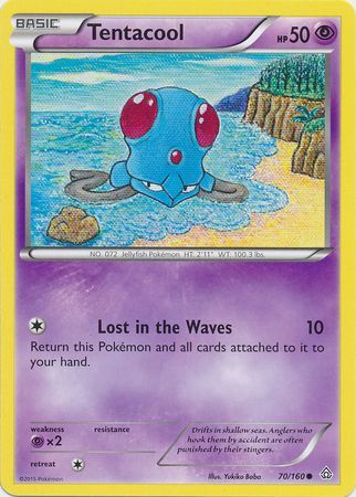 Tentacool - 70/160 - Common available at 401 Games Canada