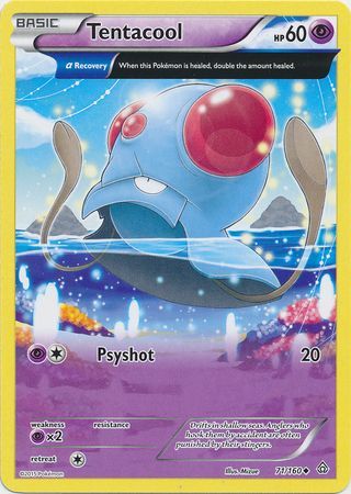 Tentacool - 71/160 - Uncommon available at 401 Games Canada