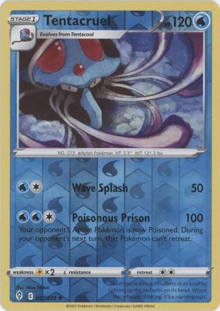 401 Games Canada - Tentacruel - 027/203 - Uncommon - Reverse Holo 401 Games Canada - Tentacruel - 027/203 - Uncommon - Reverse Holo