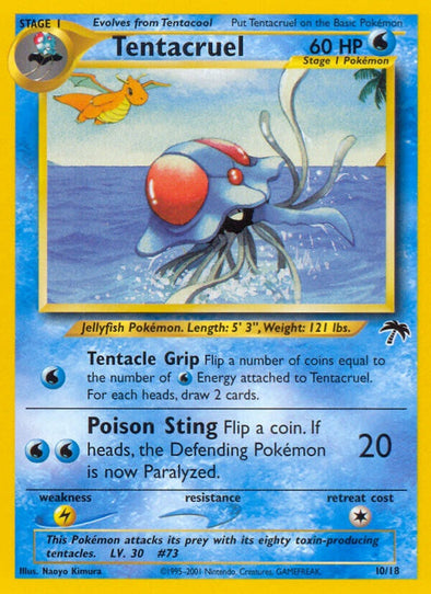 Tentacruel - 10/18 - Common available at 401 Games Canada