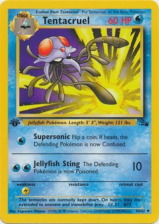 Tentacruel - 44/62 - Uncommon - 1st Edition available at 401 Games Canada