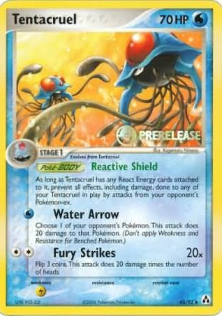 Tentacruel - 45/92 - Pre-Release Promo available at 401 Games Canada