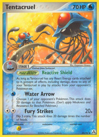 Tentacruel - 45/92 - Uncommon available at 401 Games Canada