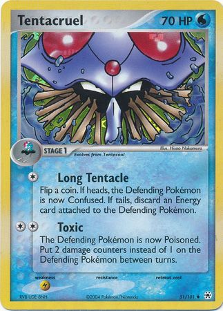 Tentacruel - 51/101 - Uncommon - Reverse Holo available at 401 Games Canada