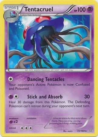 Tentacruel - 72/160 - Rare available at 401 Games Canada