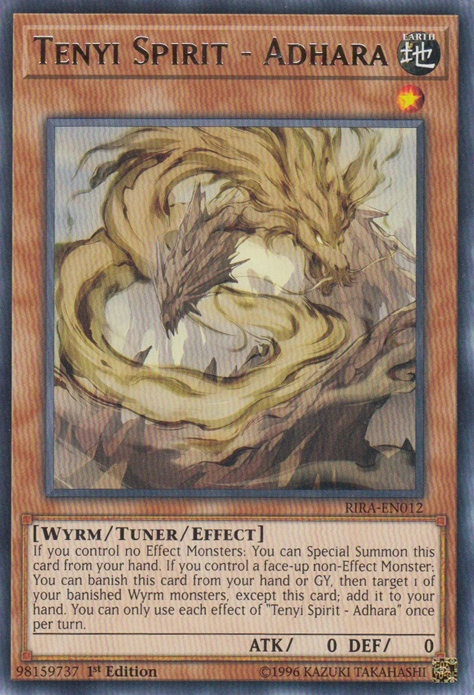 Tenyi Spirit - Adhara - RIRA-EN012 - Rare - 1st Edition available at 401 Games Canada