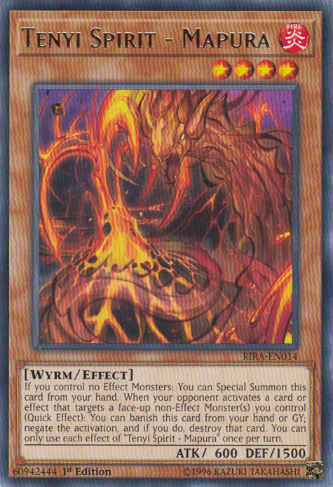 Tenyi Spirit - Mapura - RIRA-EN014 - Rare - 1st Edition available at 401 Games Canada