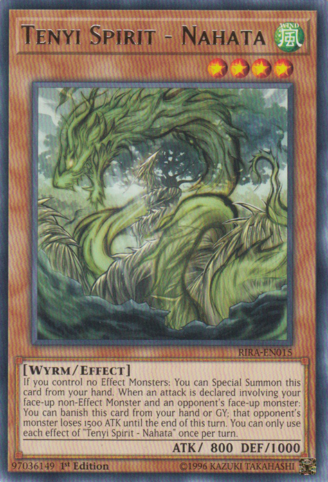 Tenyi Spirit - Nahata - RIRA-EN015 - Rare - 1st Edition available at 401 Games Canada