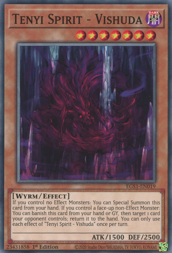 Tenyi Spirit - Vishuda - EGS1-EN019 - Common - 1st Edition available at 401 Games Canada