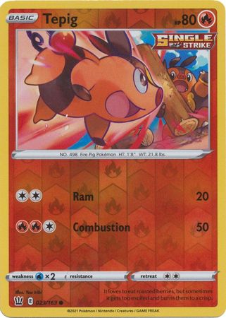 Tepig - 023/163 - Common - Reverse Holo available at 401 Games Canada