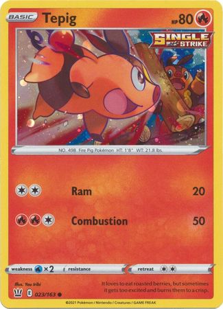 Tepig - 023/163 - Holo Promo available at 401 Games Canada