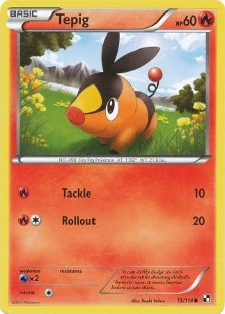 Tepig - 15/114 - Common available at 401 Games Canada