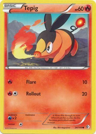 Tepig - 24/149 - Common available at 401 Games Canada