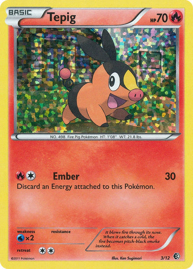 Tepig - 3/12 - McDonald's Holo - Promo available at 401 Games Canada