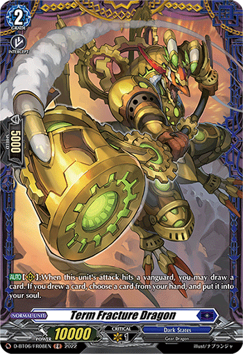 Term Fracture Dragon - D-BT06/FR08 - Frame Rare available at 401 Games Canada