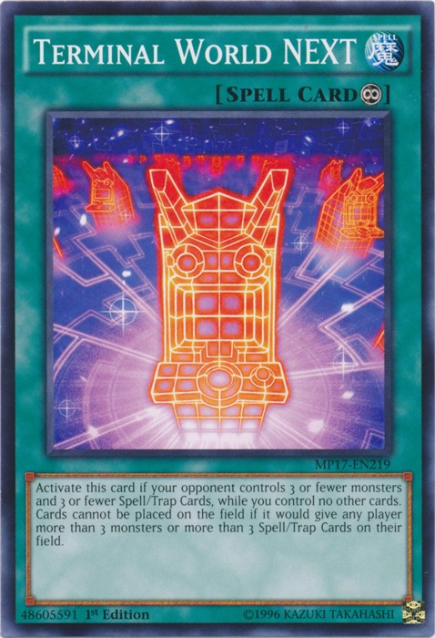 Terminal World NEXT - MP17-EN219 - Common - 1st Edition available at 401 Games Canada