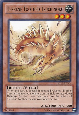 Terrene Toothed Tsuchinoko - SHSP-EN043 - Common - Unlimited available at 401 Games Canada