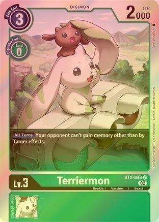 Terriermon (Resurgence Booster Reprint) - BT3-046 - Uncommon (Foil) available at 401 Games Canada