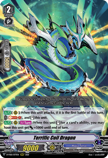 Terrific Coil Dragon - D-VS01/077 - Triple Rare available at 401 Games Canada