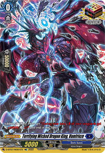 Terrifying Wicked Dragon King, Vamfrieze - D-BT07/WO01 - World Original available at 401 Games Canada