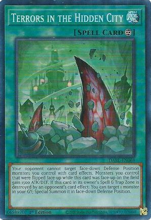 Terrors in the Hidden City - DABL-EN069 - Super Rare - 1st Edition available at 401 Games Canada