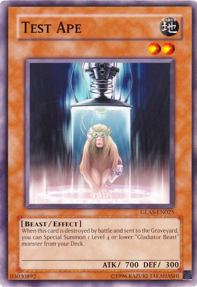 Test Ape - GLAS-EN025 - Common - Unlimited available at 401 Games Canada