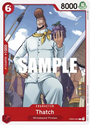 Thatch - OP02-007 - Common available at 401 Games Canada