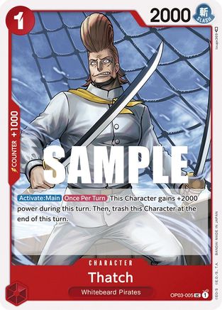 Thatch - OP03-005 - Uncommon available at 401 Games Canada