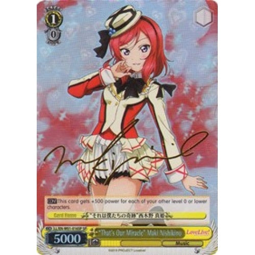 "That's Our Miracle" Maki Nishikino - LL/EN-W01-016SP - Special Rare available at 401 Games Canada