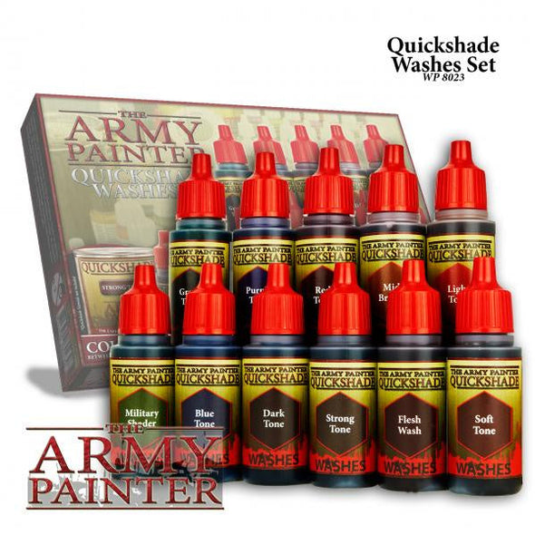 The Army Painter - Quickshade Washes Set available at 401 Games Canada