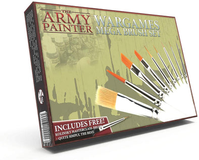 The Army Painter - Wargames Mega Brush Set available at 401 Games Canada