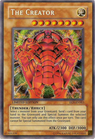 The Creator - EEN-ENSE2 - Secret Rare - Limited Edition available at 401 Games Canada