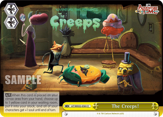 The Creeps! - AT/WX02-038 - Climax Common available at 401 Games Canada